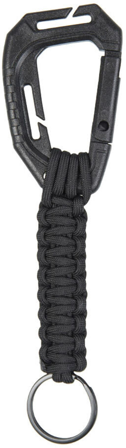 Mil-Tec Brelok z karabińczykiem MOLLE - czarny (15908002) 15908002