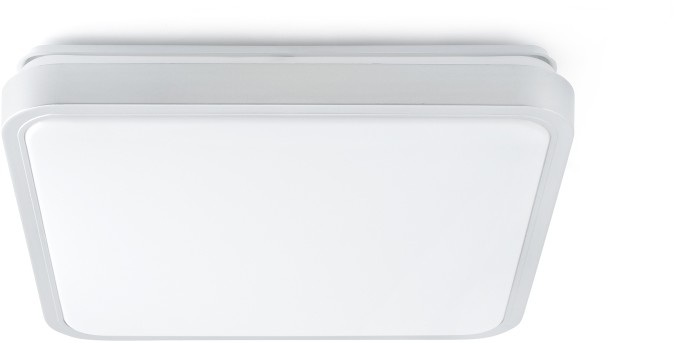 Faro Barcelona Iris 63393 lampa sufitowa LED, łącznie z żarówką, 15 W, korpus wykonany z PPB PMMA i opal dyfuzor, szary 63393