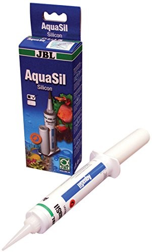 JBL specjalny silikon do akwariów i terrariów, AquaSil, czarny, 80 ml 6139000