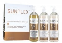 Sunplex Sunplex kuracja regenerująca podczas koloryzacji zestaw 3x500ml