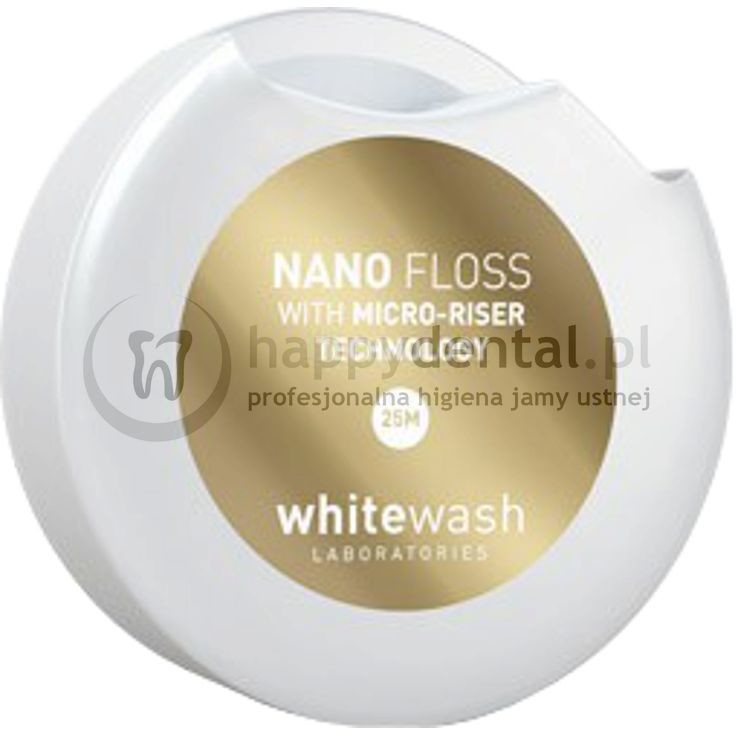 Whitewash WHITEWASH NANO Micro-Riser Expanding Floss 25m - wybielająca nić pęczniejąca z nano hydroksyapatytem