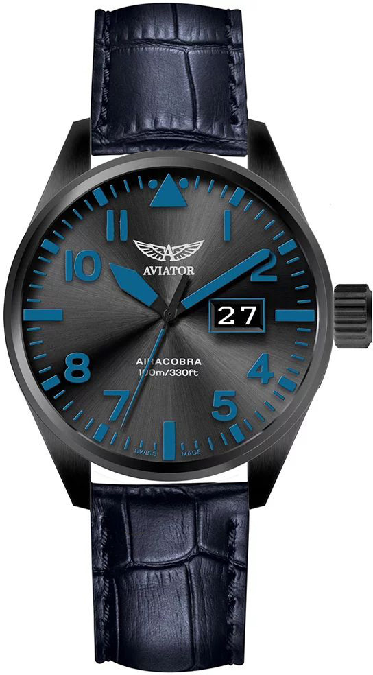 Aviator Zegarek V.1.22.5.188.4.BLP42 -