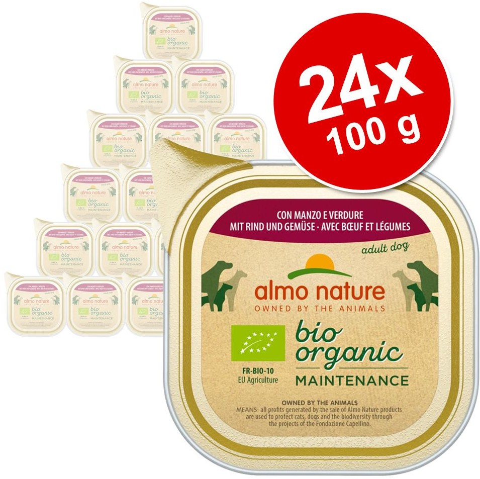 Almo Nature Daily Menu Bio Paté 6 X 100 G - Kurczak Z Warzywami