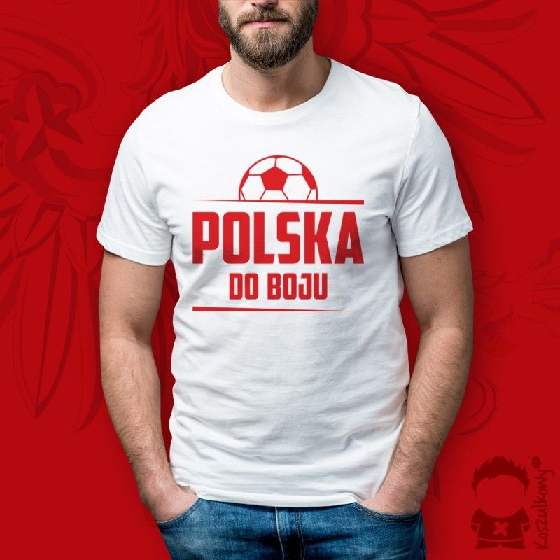 Polska Do Boju - męska koszulka z nadrukiem