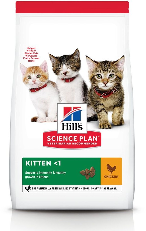 Hill's Science Plan Science Plan Kitten, kurczak - 3 kg