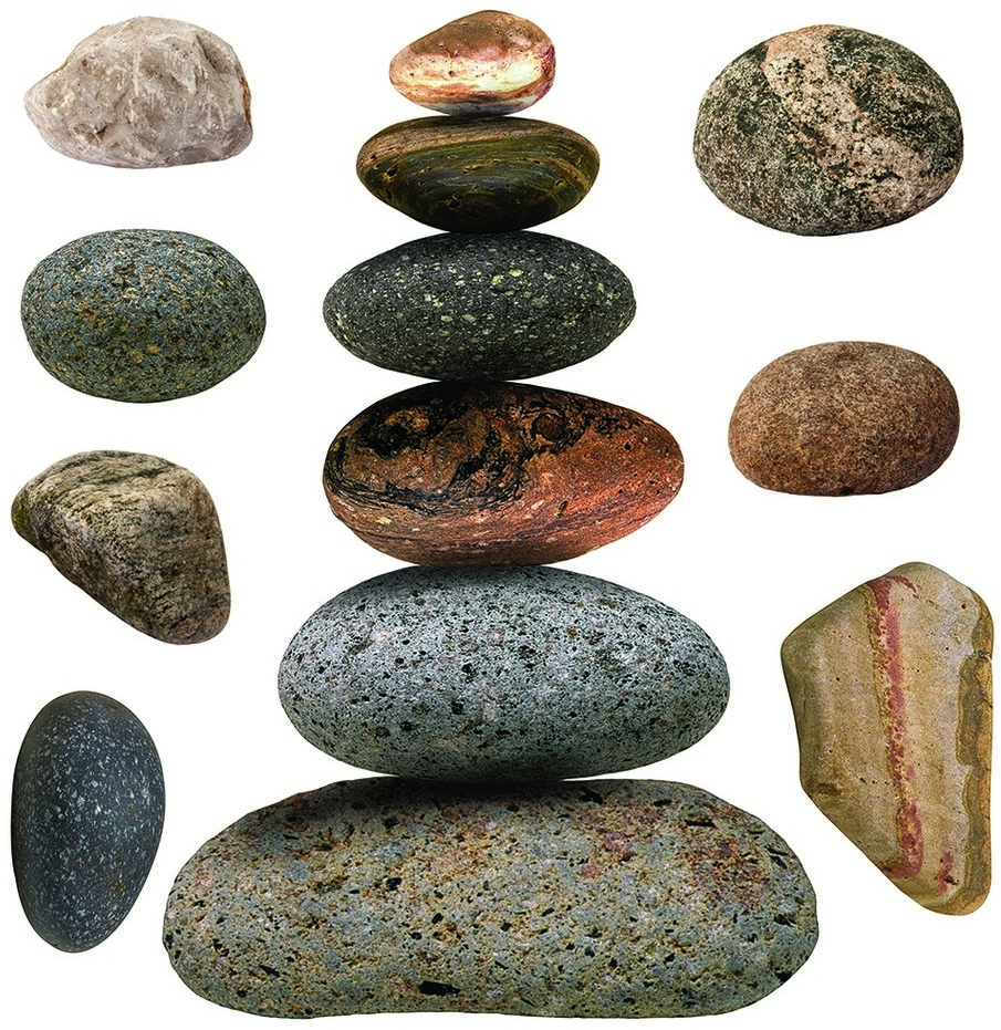 Naklejka Stones, 30 x 30 cm