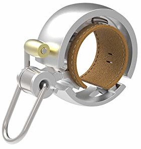 Knog Oi Luxe dzwonek rowerowy Silver 2019 dzwonek rowerowy, s (12127_Polish Silver_S)