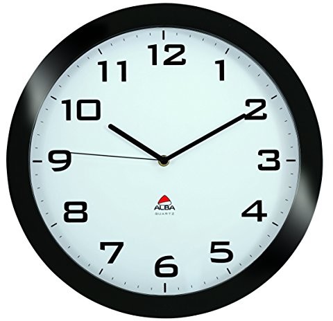 Alba HORISSIMO bezgłośny zegar ścienny, rozmiar M HORISSIMO N
