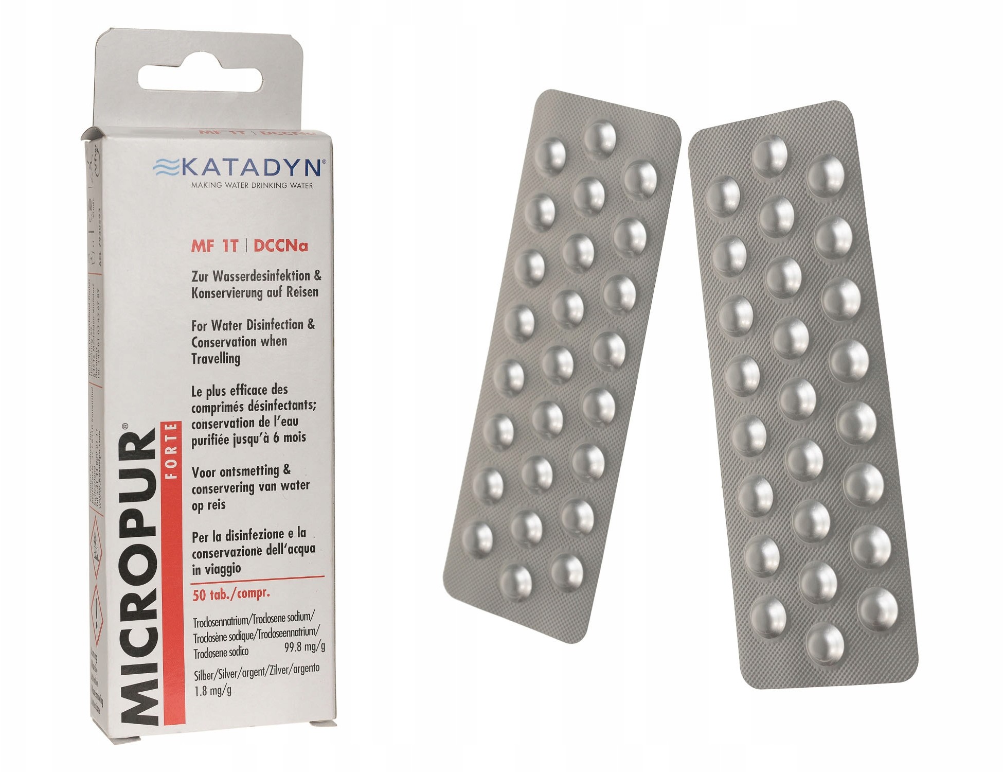 Katadyn Tabletki do odkażania Micropur Forte x50