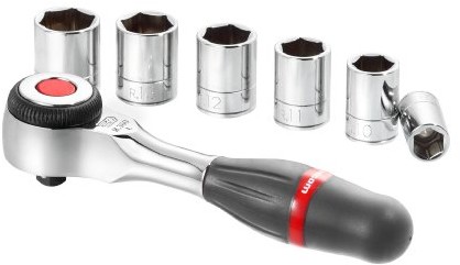 Facom połączenie r.360packpg klucz grzechotkowy 1/4 cala, 360 ° R.360PACKPG