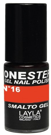 Layla Cosmetics Layla Cosmetics żel lakier do paznokci ONE STEP, Moulin Rouge, 1er Pack (1 X 0.005 L) 1646R25-016
