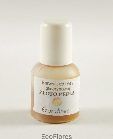 Color Barwnik ZŁOTY do bazy glicerynowej 15ml z kroplomierzem 15mlzloty
