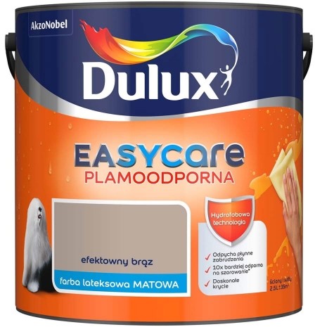 Dulux Farba EasyCare efektowny brąz 2,5 l