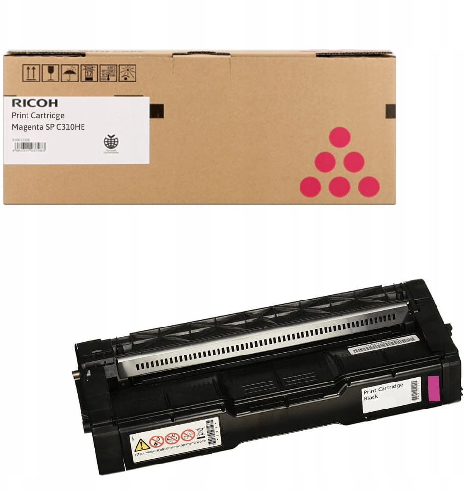 Ricoh Toner SPC310HE 407636 6k M Oryginal OPEN BOX 407636 -OB