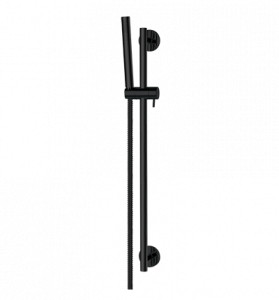 Omnires MICROPHONE-S BL Zestaw prysznicowy suwany czarny