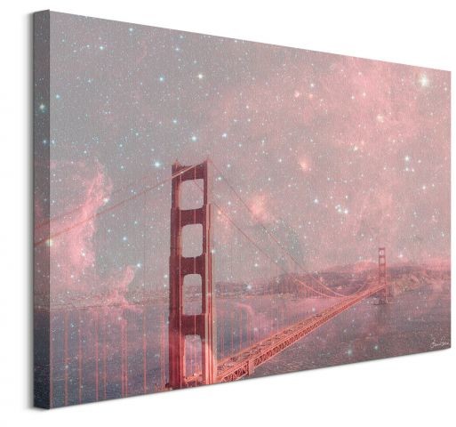 Pyramid Posters Stardust Covering San Francisco - obraz na płótnie WDC100397