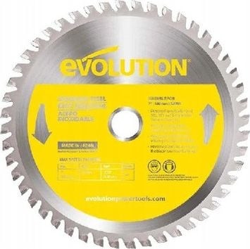 Evolution Piła widiowa TCT do cięcia stali nierdzewnej 185mm 48z do pilarek EVO-S185TCT-48CS