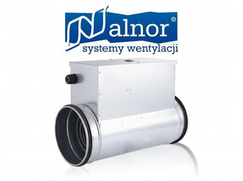 Alnor Nagrzewnica elektryczna kanałowa 100mm 1,2kW (230V) (HDE-100-1,2)