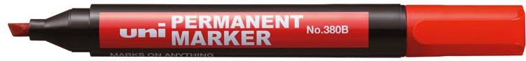 Uni Marker permanentny 380 CZERWONY NO-380CZER NO-380CZER