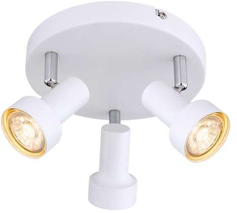Rabalux Konrad 5356 plafon lampa sufitowa 3x50W GU10 biały