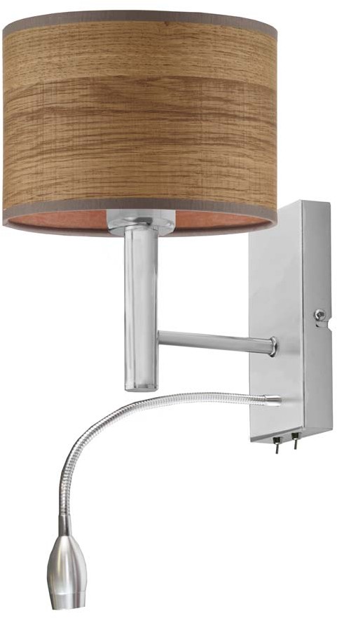 LYSNE Nowoczesny kinkiet z panelem led FLORYDA ECO 14569/26