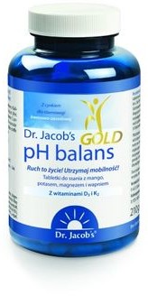 DR JACOBS pH balans GOLD tabletki AD3D-454D3