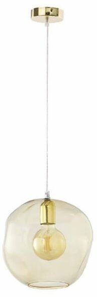 TK Lighting Nowoczesna lampa wisząca bursztynowa SOL 3368 TK3368