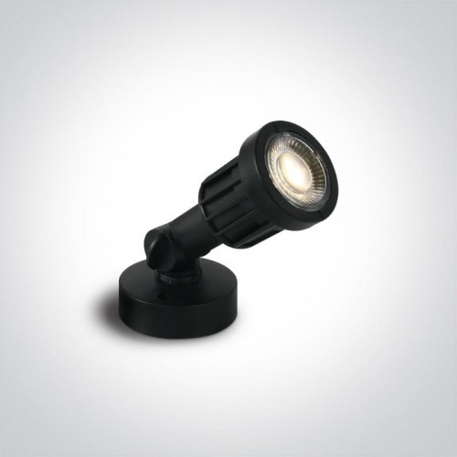 One Light Valdo Czarny LED 5W 4000K IP65 Reflektor ogrodowy 7070/C 7070/C