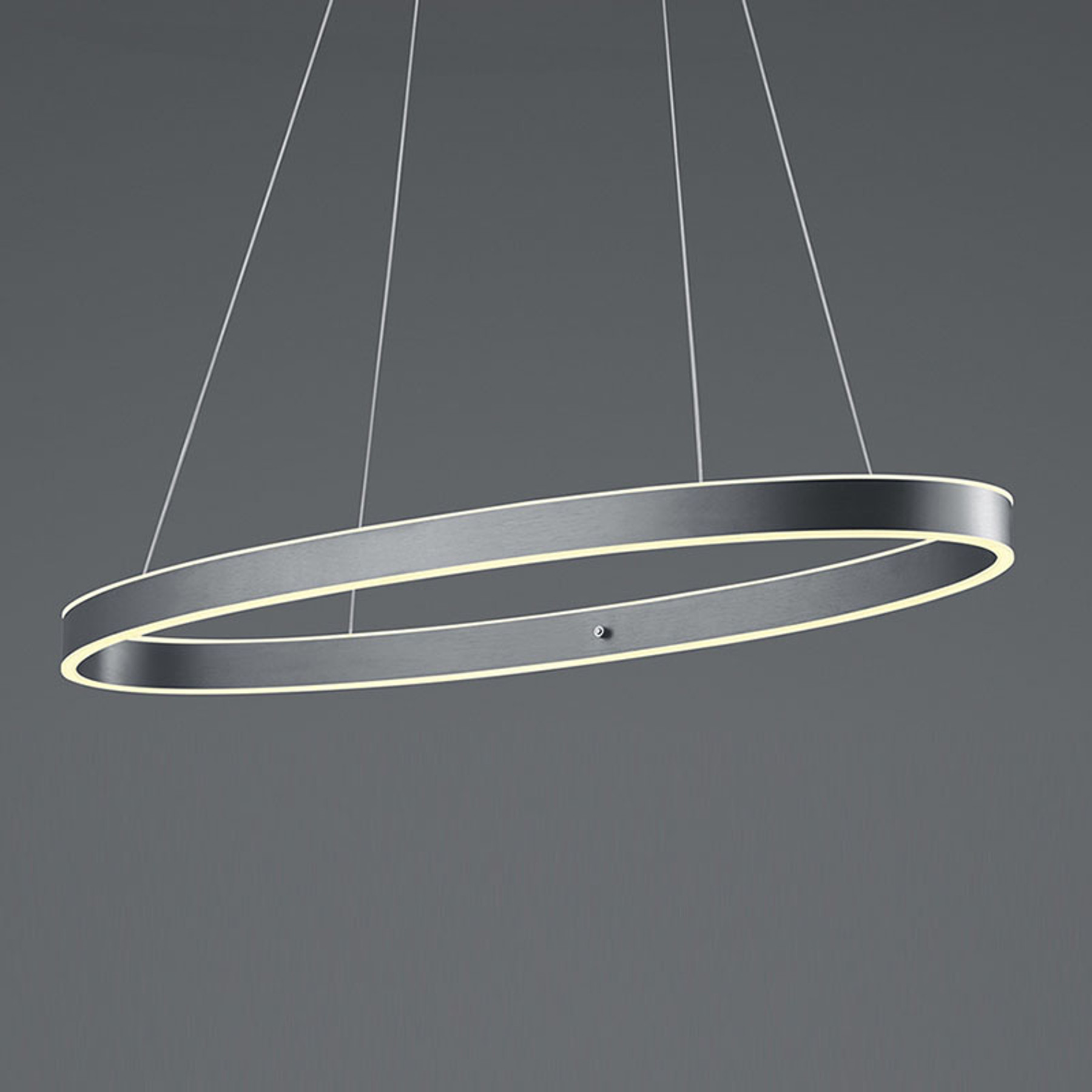 B-Leuchten Delta lampa wisząca LED, antracyt