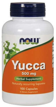 Now Foods Yucca 500 mg/100 Capsules TT000033