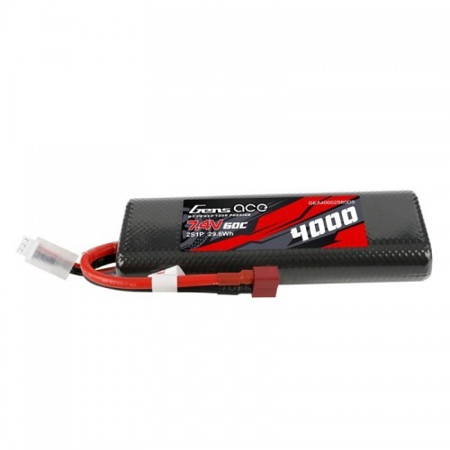 Gens ace Akumulator Gens Ace 4000mAh 7,4V 60C 2S1P T-plug Bashing