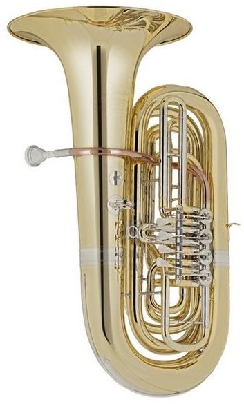 Cerveny CVBB671-4G Tuba Bb Junior, 4 wentyle