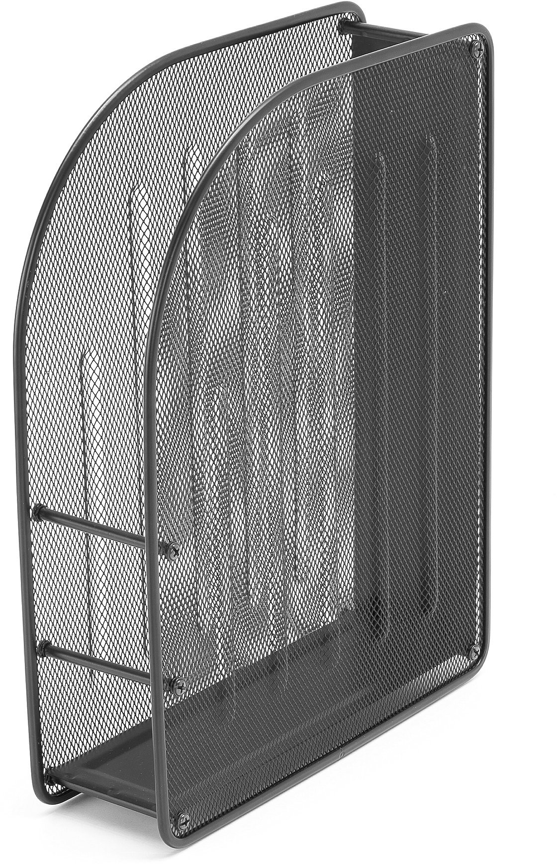 AJ Produkty Stojak na dokumenty/prasę A4, 350x80x275 mm, czarny
