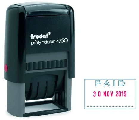 Trodat Printy datę stempel 