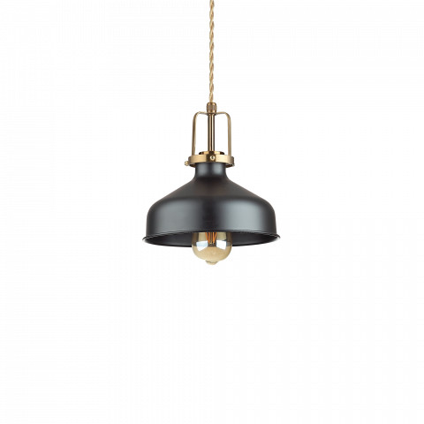 Ideal Lux Lampa wisząca Eris 249056 klasyczna oprawa w kolorze czarnym