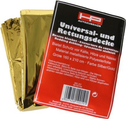 HP Autozubehör 10019 koc ratunkowy 160 x 210 cm 10019