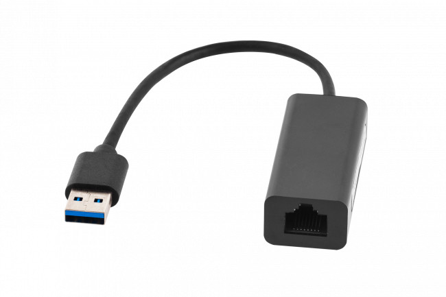 Cabletech Adapter karta sieciowa USB 3.0 RJ45 LAN gigabit 10/100/1000 Mb AP_143235