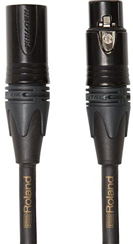 Roland Złoty seria symetryczny kabel mikrofonowy wtyczka XLR, długość: 3 m RMC-G10 RMC-G10
