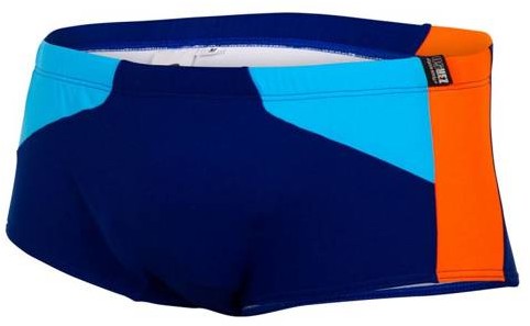 Zerod Kąpielówki TRUNKS Dark Blue Atoll/Orange