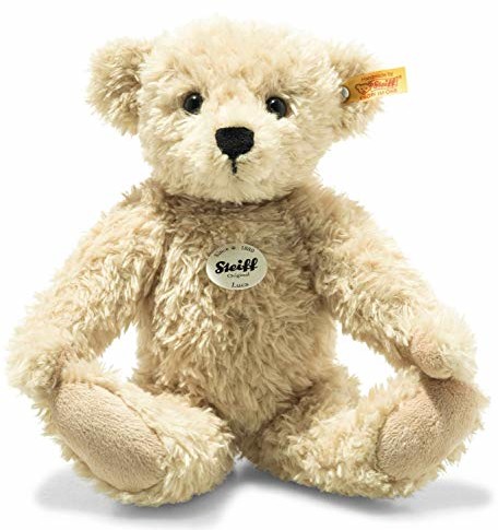 Steiff Luca Teddy Miś - 30 cm - zabawka dla dzieci - miękka i przytulna - nadająca się do prania - beżowa (023019) 023019