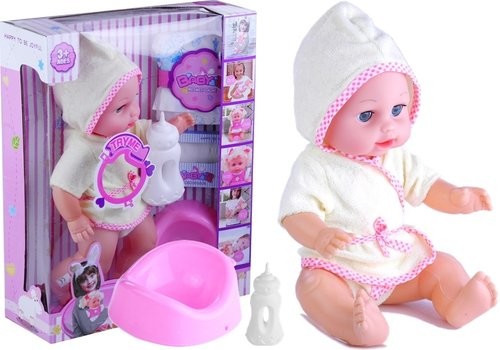 Lean Lalka bobas w szlafroku butelka nocnik pampers gra
