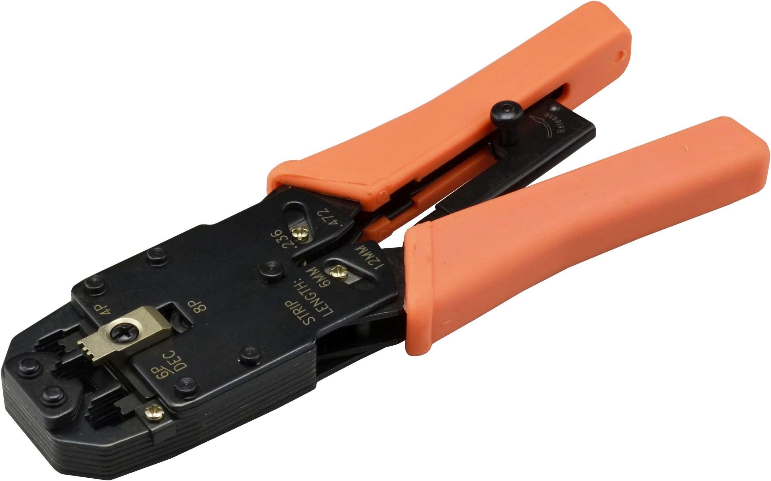 Neku Zaciskarka wtyków RJ45 RJ12 RJ11 czołowa
