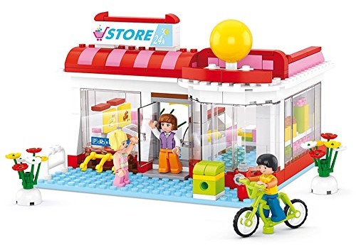 Sluban M38-B0529 zestaw budowlany dziewcząt-marzenie Supermarket