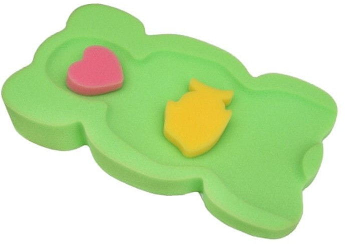 Tega Baby Baby leżak do wanny piankowy UNI KOLOR zielony