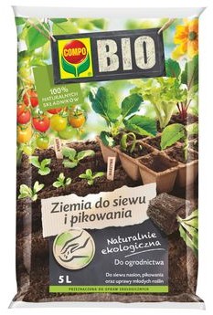 Compo Ziemia do siewu i pikowania BIO 5l