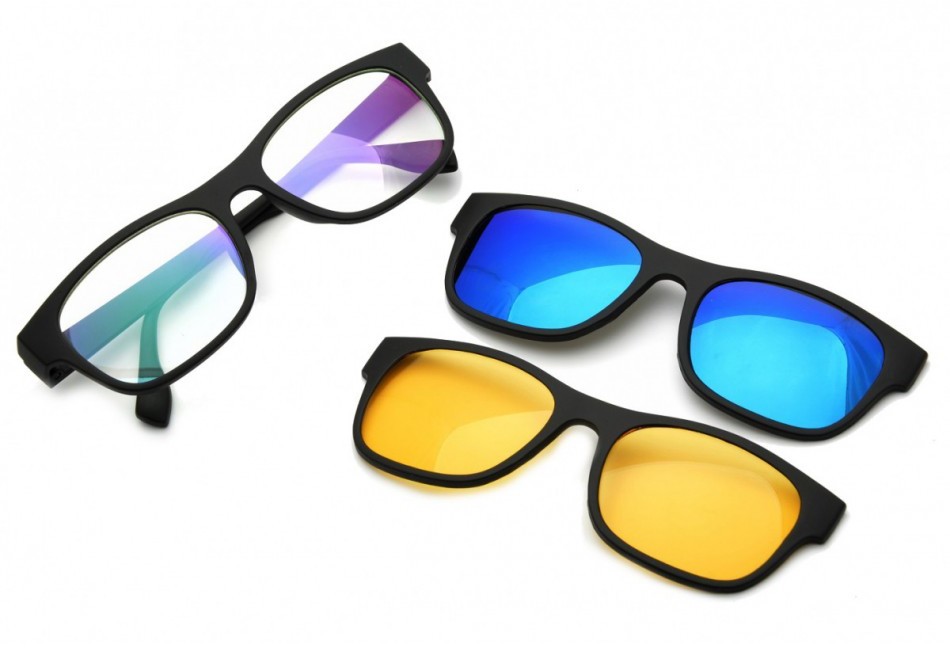 Opinie o Stylion Nakładka Polaryzacyjna + Nakładka rozjaśniająca + Oprawki okulary z filtrem okularowe zerówki z antyrefleksem ST1230 ST1230