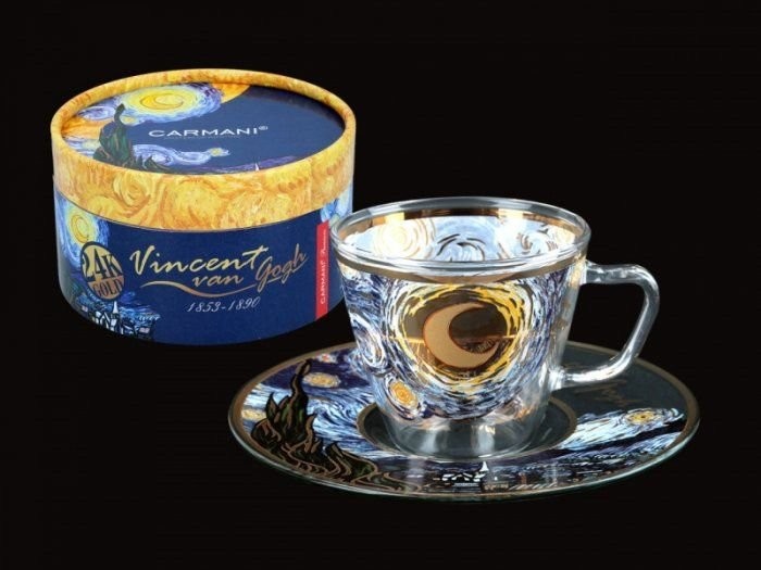 Carmani Filiżanka espresso V Van Gogh Gwiaździsta noc 841-6310 [E-53742]