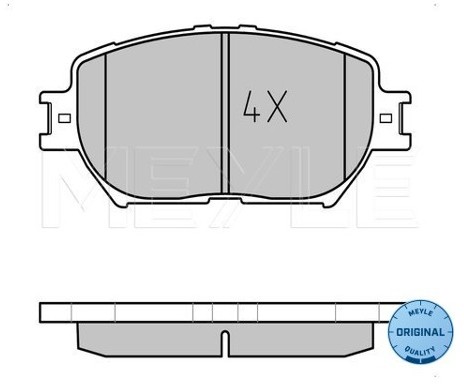 Wulf Gaertner Autoparts Zestaw klocków hamulcowych, hamulce tarczowe Wulf Gaertner Autoparts 025 239 2817