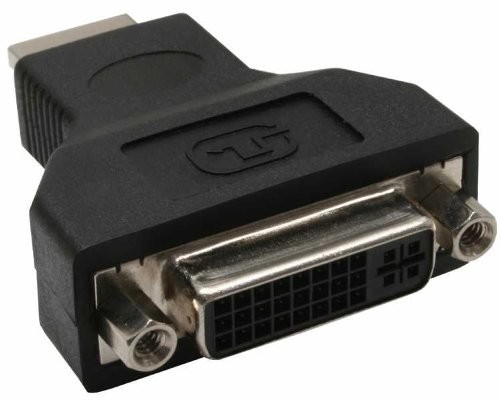 InLine 17670 wtyczka HDMI/USB DVI Female Adapter 4043718055838