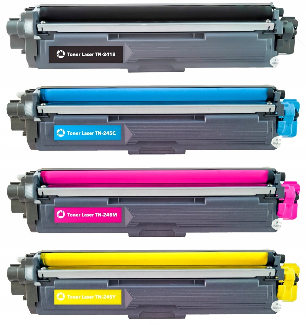 4x Toner Do Brother TN241 DCP-9015CDW DCP-9020CDW
